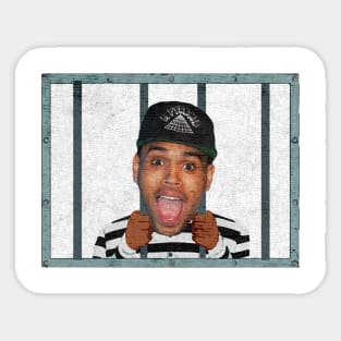 Christopher Maurice Brown Sticker